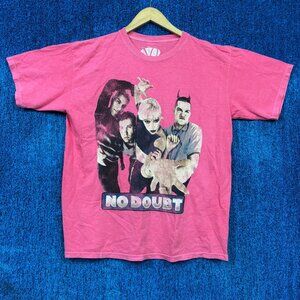 No Doubt Pink Punk T-Shirt Size M/L